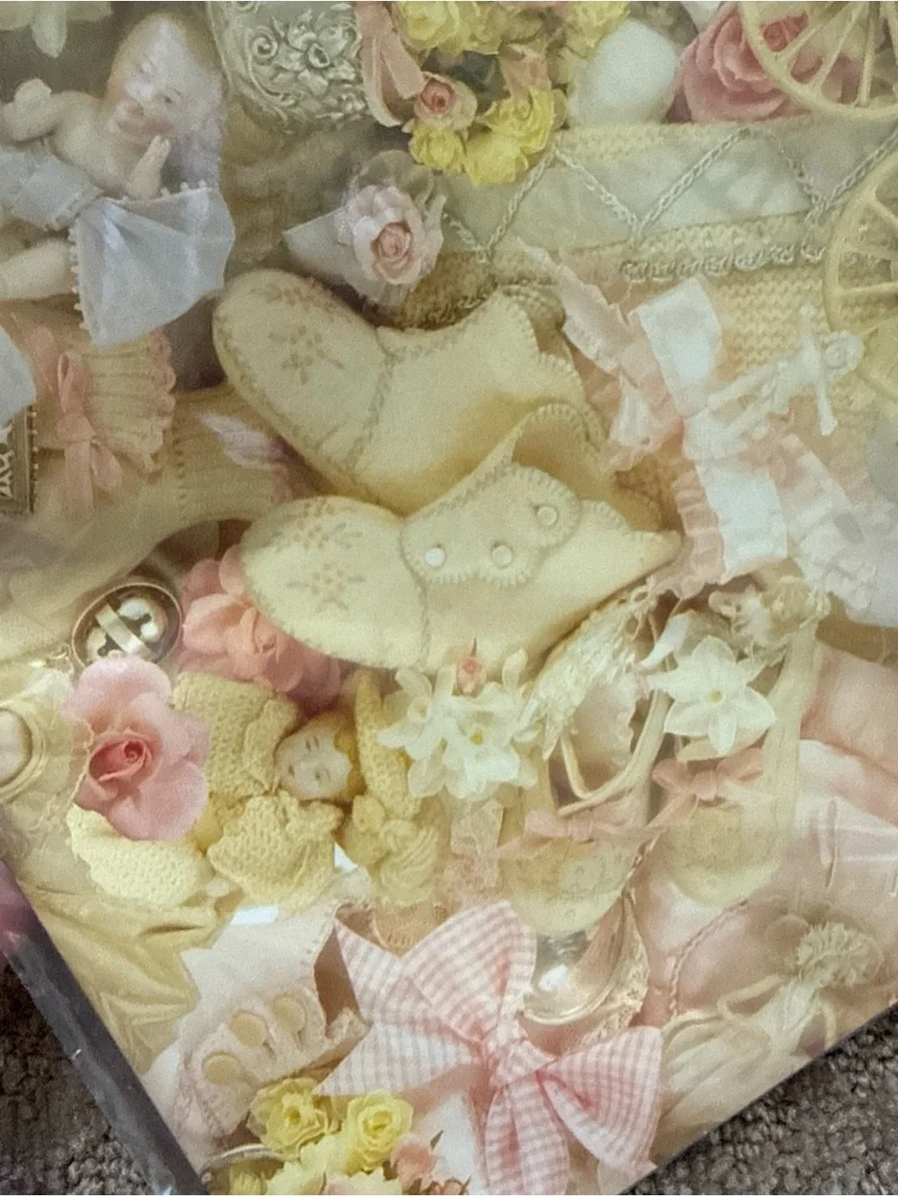 Pink Floral & Vintage Gift Wrap - Pack of 2 Sheets